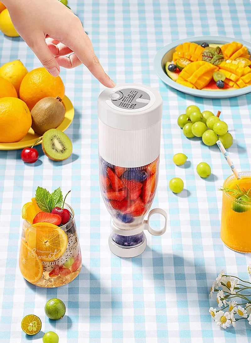 Mini Portable Blender Mixer Juicer & Smoothie | Magnetic Wireless Charging
